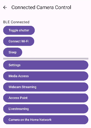 initial demo app